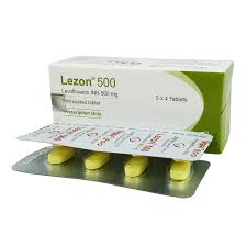 Tablet Lezon 500mg (20pcs) (Levofloxacin Leon)